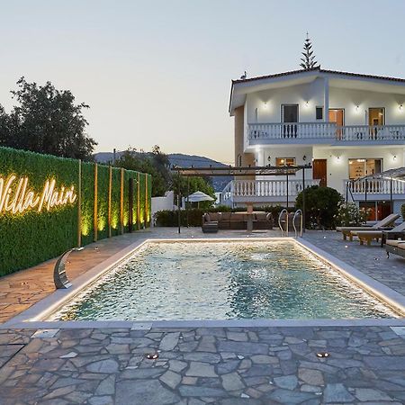 Villa Mairi - 2 Private Pools & Game Room Near Athens Đảo Đảo Salamis Ngoại thất bức ảnh