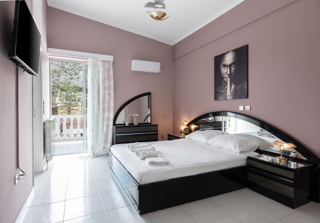 Villa Mairi - 2 Private Pools & Game Room Near Athens Đảo Đảo Salamis Ngoại thất bức ảnh